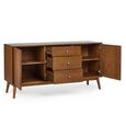 Lowry Sideboard - 150cm - Medium - 2 Door - Cherry Wood - Retro Style