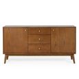 Lowry Sideboard - 150cm - Medium - 2 Door - Cherry Wood - Retro Style
