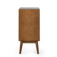 Lowry Sideboard - 70cm - Compact - 2 Door - Cherry Wood - Retro Style