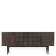 Lucca Sideboard - 4 Door - Extra Large - Dark Oak - 200cm