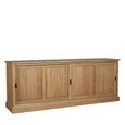 Lyon Sideboard - Extra Large - 2 Door - Oak - 220cm