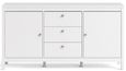 Madrid White 2 Door Medium Sideboard