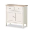 Marlow Small Sideboard - 75cm - 2 Door - White