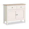 Marlow Small Sideboard - 95cm - 2 Door - White