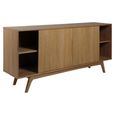 Marte Extra Large Sideboard - 2 Door - 180cm - Oak
