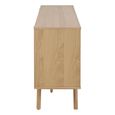 Marte Extra Large Sideboard - 2 Door - 180cm - White Oak