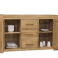 Trend Sideboard - 2 Door - Medium - 140cm - Oak