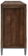 Midas Sideboard - 4 Door - Extra Large - 200cm - Industrial - Elm Wood