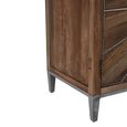 Midas Sideboard - 4 Door - Extra Large - 200cm - Industrial - Elm Wood