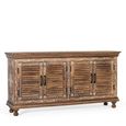 Milan Sideboard - Mango Wood - Painted - 4 Door - Medium - 152cm