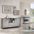 Milo Grey 160cm Large 3 Door Sideboard