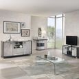 Milo Grey 160cm Large 3 Door Sideboard