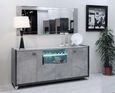 Milo Grey 190cm Extra Large 4 Door Sideboard