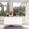 Modern Treviso Large Buffet Sideboard - 3 Door - White