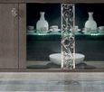 Platinum Buffet Sideboard - Glamour - Glass Door - Silver