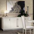 Roma Buffet Sideboard - Slim - Large - White
