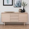 Nagano Medium Sideboard - 2 Door - 150cm - White Oak