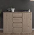 Naia Oak Effect 2 Door Small Sideboard