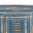 Naples Sideboard - Blue Mango Wood - 6 Door - Extra Large - 184cm