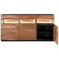 Niarada Sideboard - Acacia Wood - 3 Door - Extra Large - 180cm