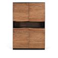 Niarada Highboard - Acacia Wood - 4 Door - Tall