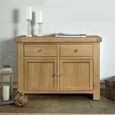 Normandy Sideboard - 2 Door Small - 110cm - Oak