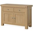 Normandy Sideboard - 2 Door Small - 110cm - Oak