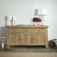Normandy Sideboard - 3 Door Large - 166cm - Oak