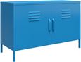 Nowata Cache Blue Locker Accent Sideboard - 2 Doors - 4012810COMNUK
