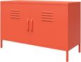 Nowata Cache Orange Locker Accent Sideboard - 2 Doors - 4012813COMNUK