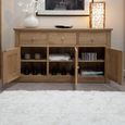 Torino Sideboard - 3 Door - Medium - 159cm - Oak