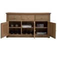Torino Sideboard - 3 Door - Medium - 159cm - Oak