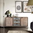 Olbia Sideboard - Acacia Wood - 2 Door - Large - 160cm