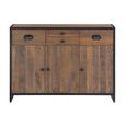 Ooki Reclaimed Wood Sideboard - Small - 3 Door