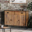 Ooki Reclaimed Wood Sideboard - Small - 3 Door