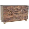 Omao Carved Mango Wood - 2 Door Medium Sideboard - 150cm
