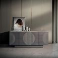 Opera Sideboard - Marble and Wood - 4 Door - Large - Variation Available