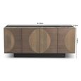 Opera Sideboard - Marble and Wood - 4 Door - Large - Variation Available