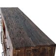 Pemberton Sideboard - Railway Wood - 2 Door - Extra Large - 180cm