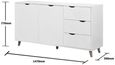 Perce White 2 Door Medium Sideboard
