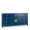 Pesaro Sideboard - Blue Mango Wood - 2 Door - Extra Large - 180cm