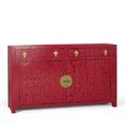 Pesaro Sideboard - Red Mango Wood - 2 Door - Medium - 150cm