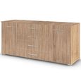 Aditio Large Sideboard - 160cm - 2 Door - Sonoma Oak