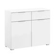 Rauch Alabama 2 Door Small Sideboard - 80cm - Alpine White