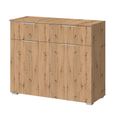 Rauch Alabama 2 Door Small Sideboard - 80cm - Artisan Oak