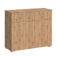 Rauch Alabama 2 Door Small Sideboard - 80cm - Artisan Oak