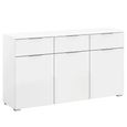 Rauch Alabama 3 Door Medium Sideboard - 120cm - Alpine White