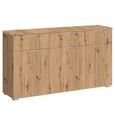 Rauch Alabama 3 Door Medium Sideboard - 120cm - Artisan Oak