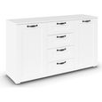 Rauch Cottage 2 Door Large Sideboard - 140cm - Alpine White