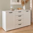 Rauch Cottage 2 Door Large Sideboard - 140cm - Alpine White